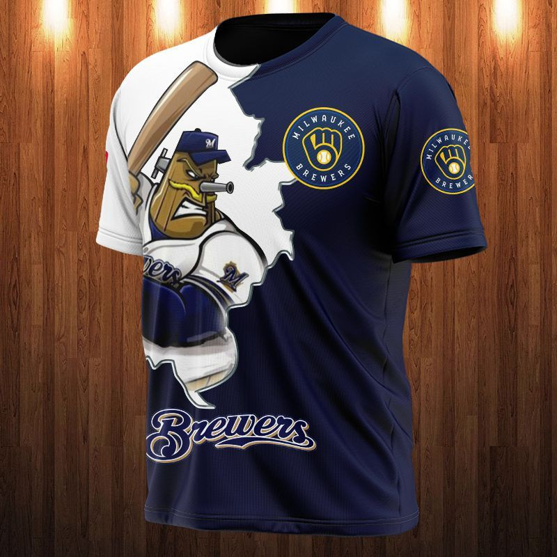 Milwaukee Brewers Printing T-Shirt, Polo, Hoodie, Zip, Bomber 2215 - Famjoys Milwaukee Brewers Printing T-Shirt, Polo, Hoodie, Zip, Bomber 2215 - Famjoys