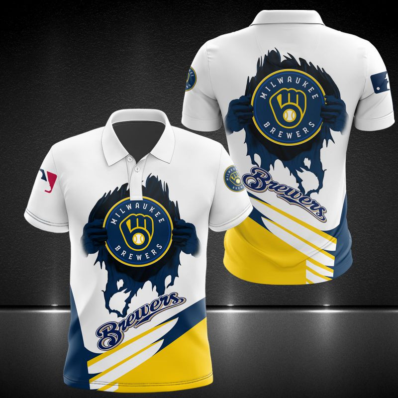 Milwaukee Brewers Printing T-Shirt, Polo, Hoodie, Zip, Bomber 7476 - Famjoys Milwaukee Brewers Printing T-Shirt, Polo, Hoodie, Zip, Bomber 7476 - Famjoys