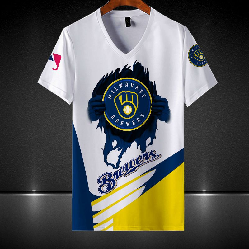 Milwaukee Brewers Printing T-Shirt, Polo, Hoodie, Zip, Bomber 7476 - Famjoys Milwaukee Brewers Printing T-Shirt, Polo, Hoodie, Zip, Bomber 7476 - Famjoys