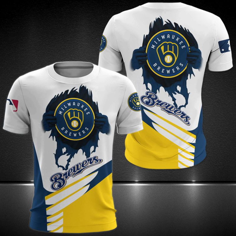 Milwaukee Brewers Printing T-Shirt, Polo, Hoodie, Zip, Bomber 7476 - Famjoys Milwaukee Brewers Printing T-Shirt, Polo, Hoodie, Zip, Bomber 7476 - Famjoys