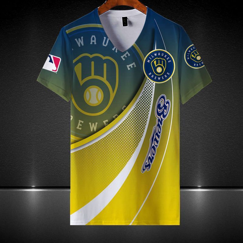 Milwaukee Brewers Printing T-Shirt, Polo, Hoodie, Zip, Bomber 7536 - Famjoys Milwaukee Brewers Printing T-Shirt, Polo, Hoodie, Zip, Bomber 7536 - Famjoys
