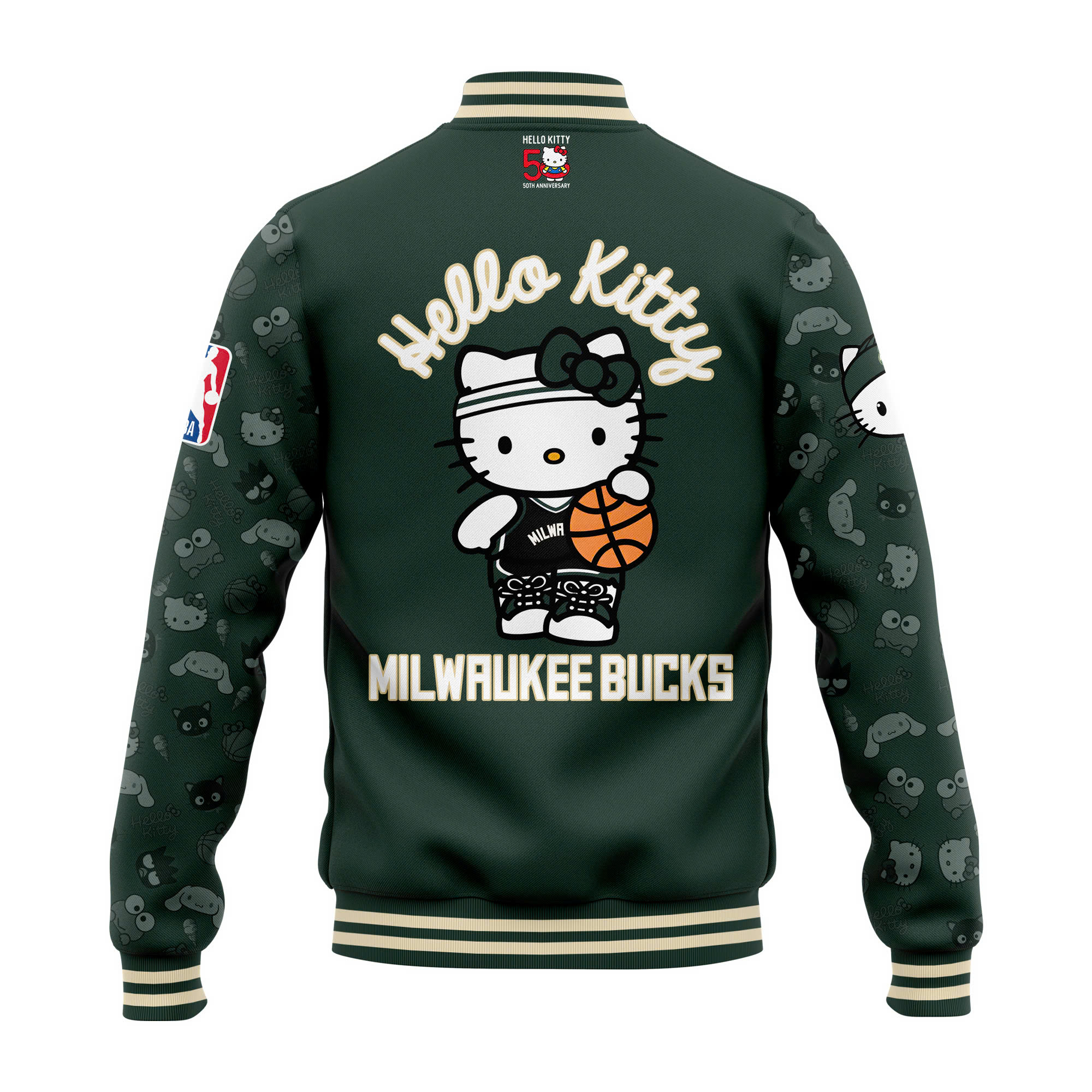 Milwaukee Bucks Night Premium Bomber Jacket - Famjoys Milwaukee Bucks Night Premium Bomber Jacket - Famjoys