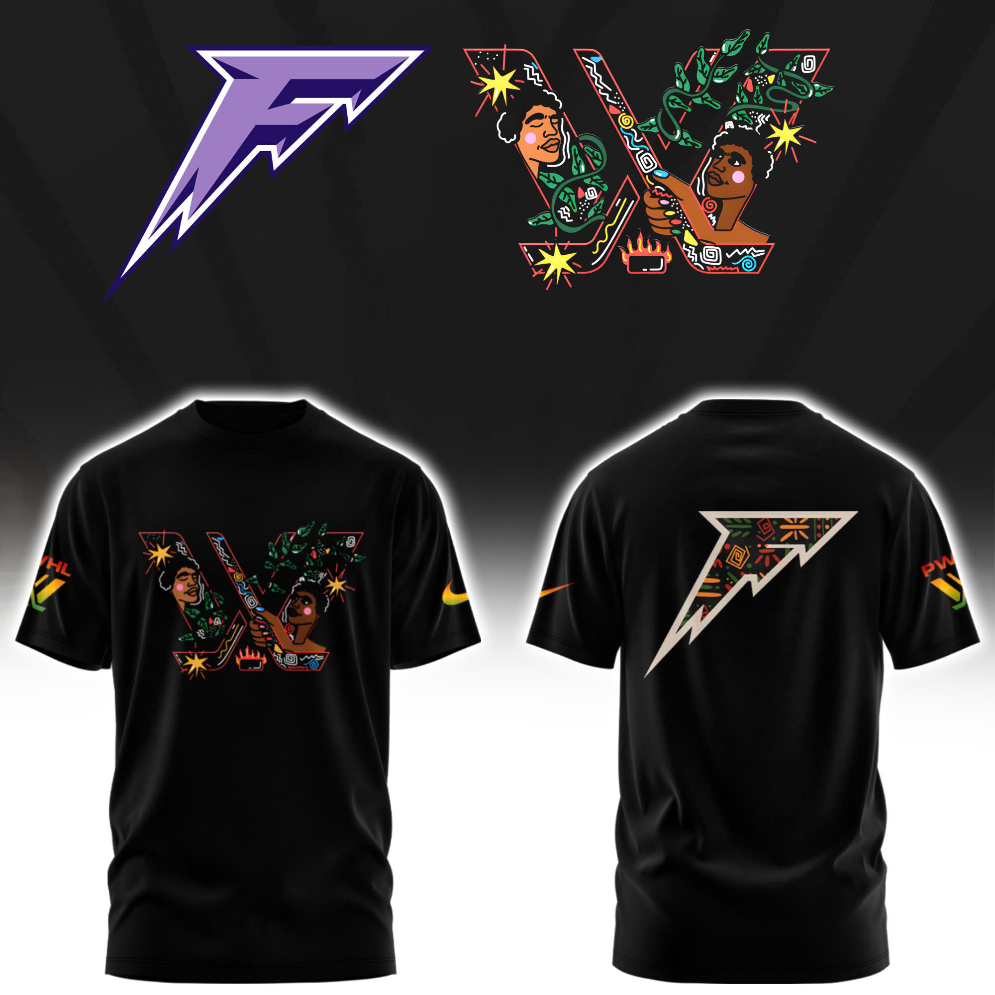 Minnesota Frost Black History Month Celebration Combo Tshirt | Cap | Jogger - Famjoys Minnesota Frost Black History Month Celebration Combo Tshirt | Cap | Jogger - Famjoys