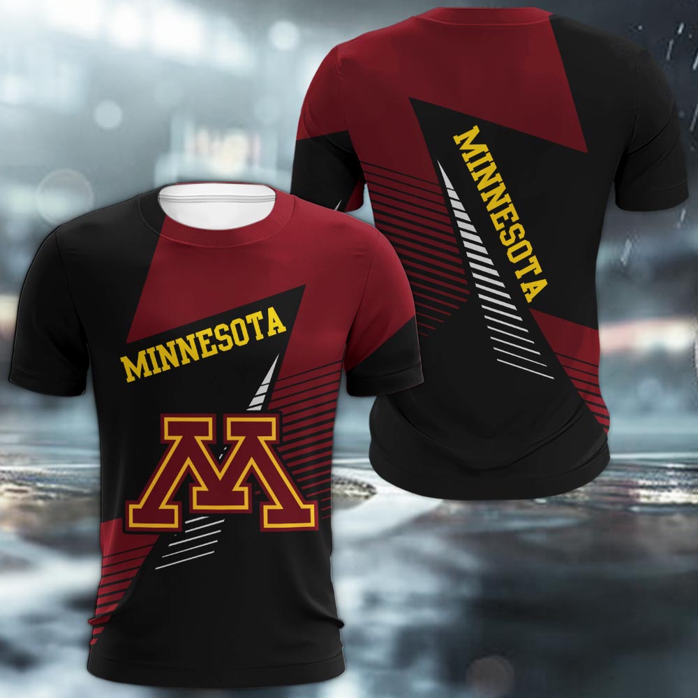 Minnesota Golden Gophers 3D Apparel - Famjoys Minnesota Golden Gophers 3D Apparel - Famjoys