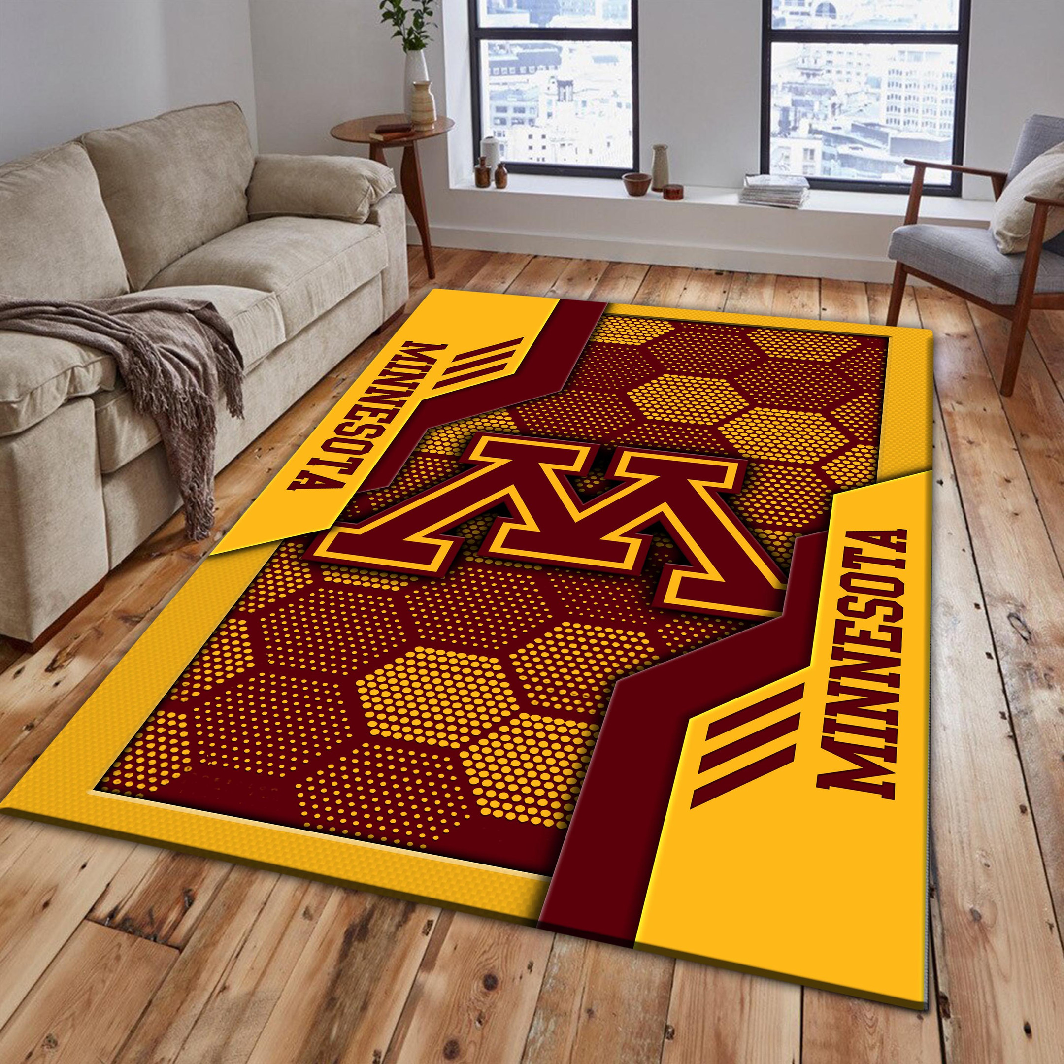 Minnesota Golden Gophers Area Rugs 3744
