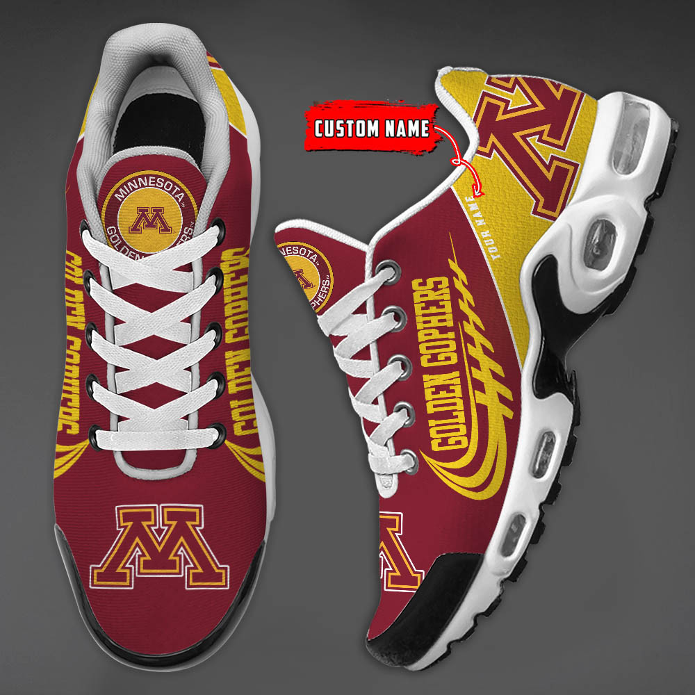 Minnesota Golden Gophers Custom Name TN Shoes DS001 - Famjoys Minnesota Golden Gophers Custom Name TN Shoes DS001 - Famjoys