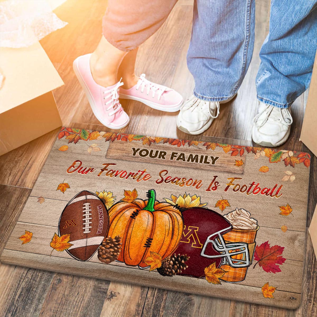 Minnesota Golden Gophers Our Favorite Season is Football Doormat - Famjoys Minnesota Golden Gophers Our Favorite Season is Football Doormat - Famjoys