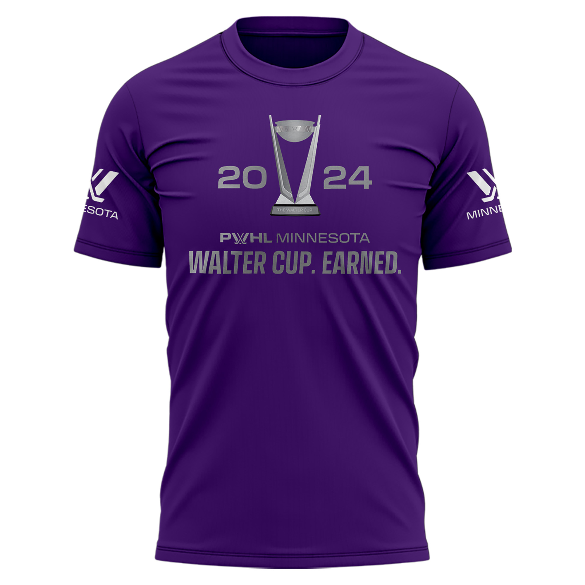 Minnesota PWHL Champions Walter Cup T shirt - Famjoys Minnesota PWHL Champions Walter Cup T shirt - Famjoys