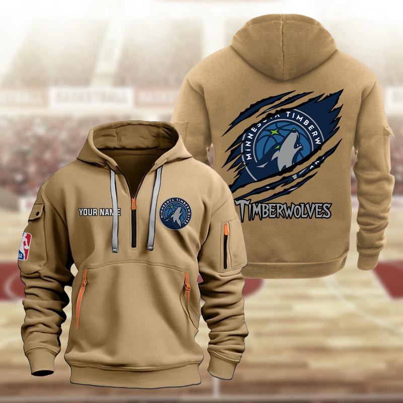 Minnesota Timberwolves Heavy Hoodie - Famjoys Minnesota Timberwolves Heavy Hoodie - Famjoys