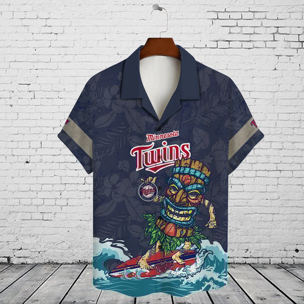 Minnesota Twins 2023 AOP Hawaiian Shirt V20 - Famjoys Minnesota Twins 2023 AOP Hawaiian Shirt V20 - Famjoys