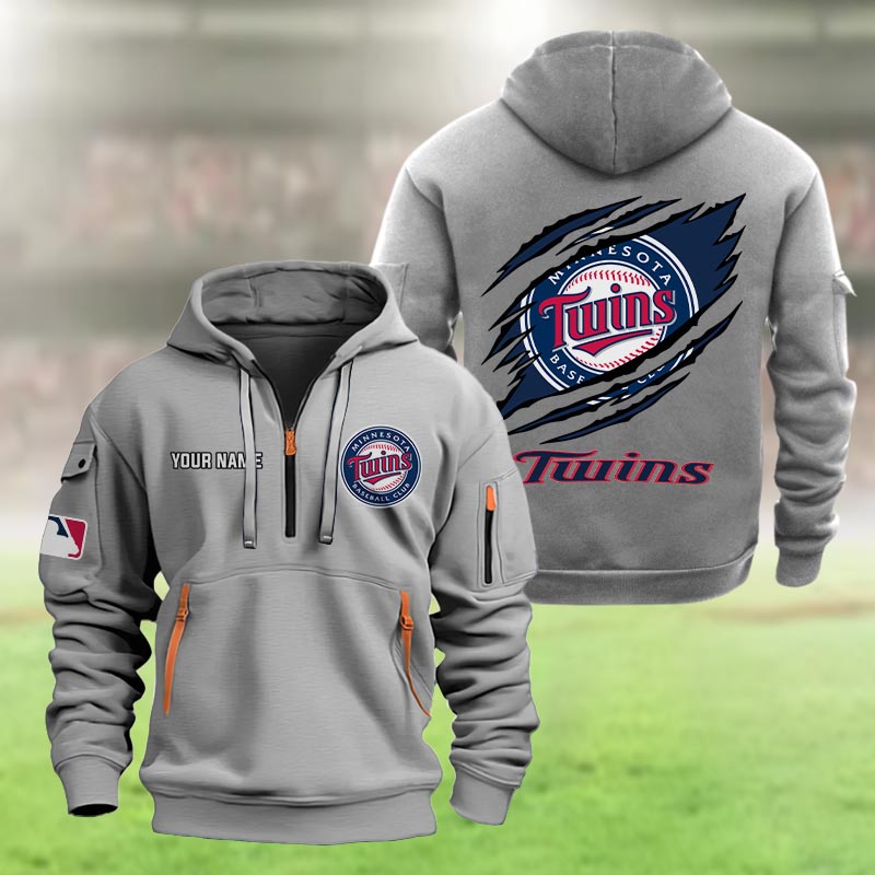 Minnesota Twins Heavy Hoodie - Famjoys Minnesota Twins Heavy Hoodie - Famjoys