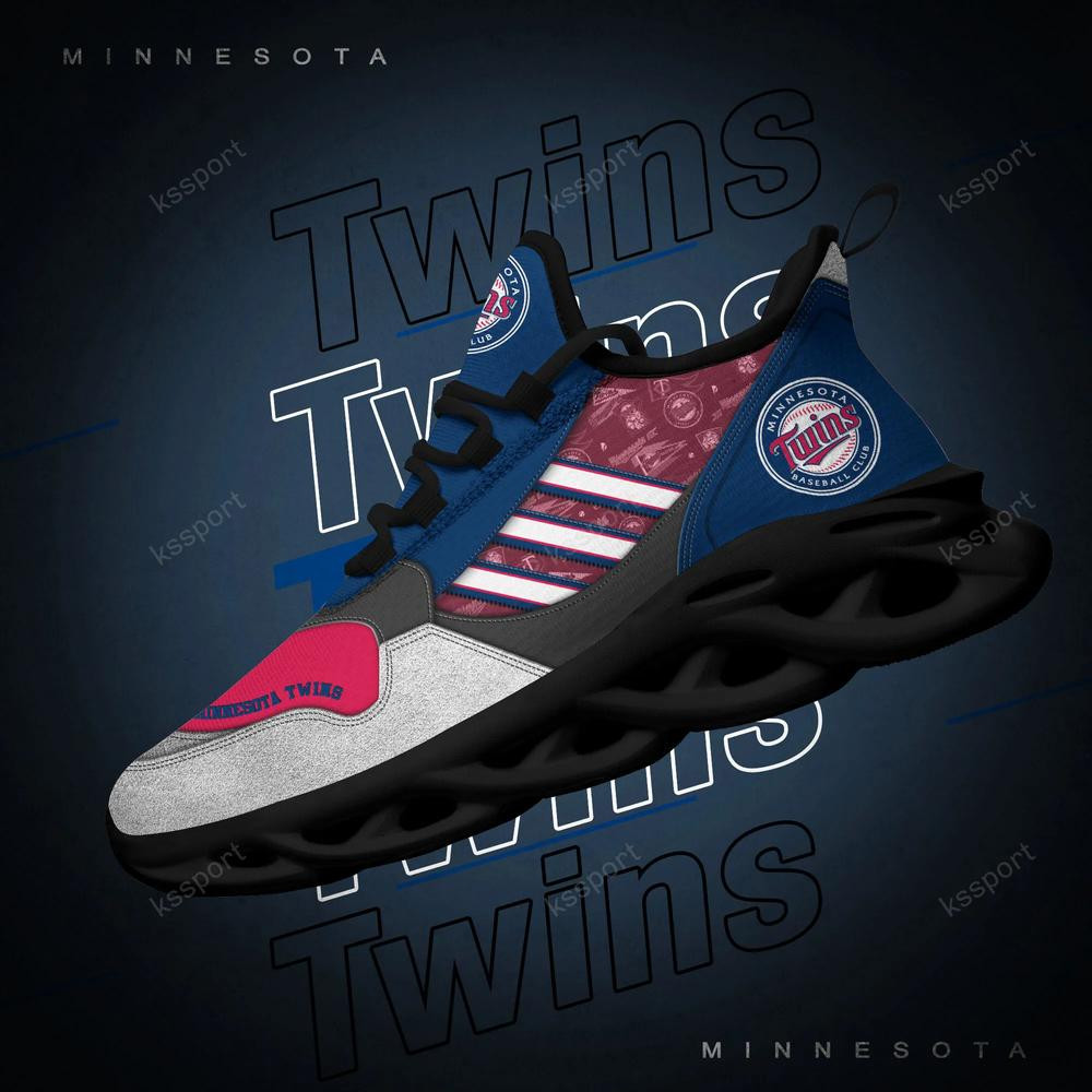 Minnesota Twins Max Soul Clunky, Running Sneakers - Famjoys Minnesota Twins Max Soul Clunky, Running Sneakers - Famjoys