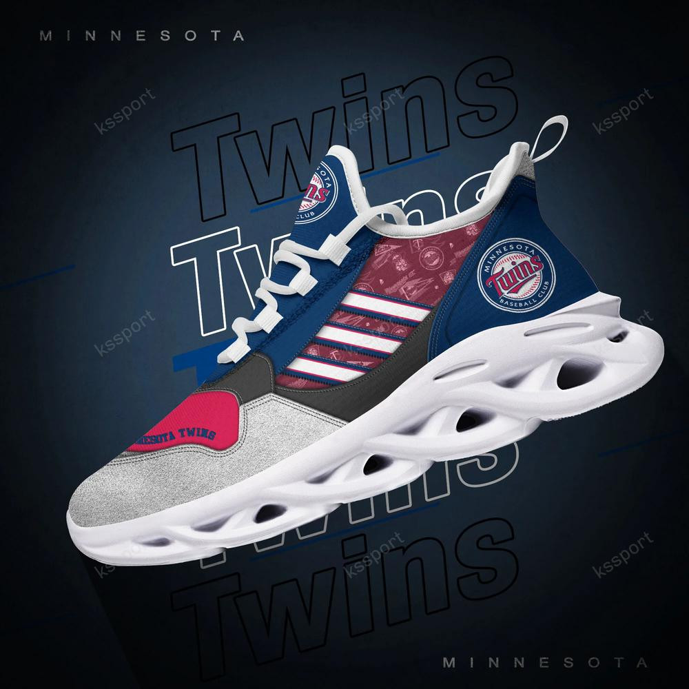 Minnesota Twins Max Soul Clunky, Running Sneakers - Famjoys Minnesota Twins Max Soul Clunky, Running Sneakers - Famjoys