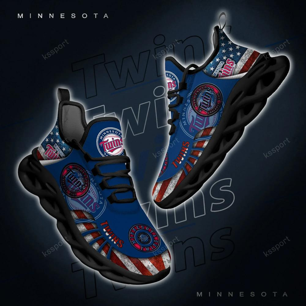 Minnesota Twins Max Soul Clunky Shoes - Famjoys Minnesota Twins Max Soul Clunky Shoes - Famjoys