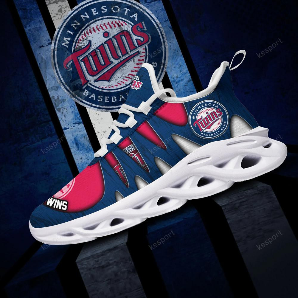 Minnesota Twins Max Soul Shoes, Running Sneakers New Trends For Fans - Famjoys Minnesota Twins Max Soul Shoes, Running Sneakers New Trends For Fans - Famjoys