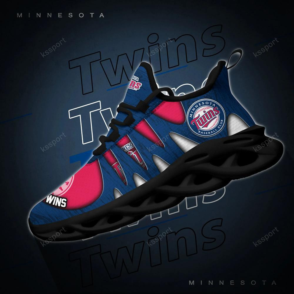 Minnesota Twins Max Soul Shoes, Running Sneakers New Trends For Fans - Famjoys Minnesota Twins Max Soul Shoes, Running Sneakers New Trends For Fans - Famjoys