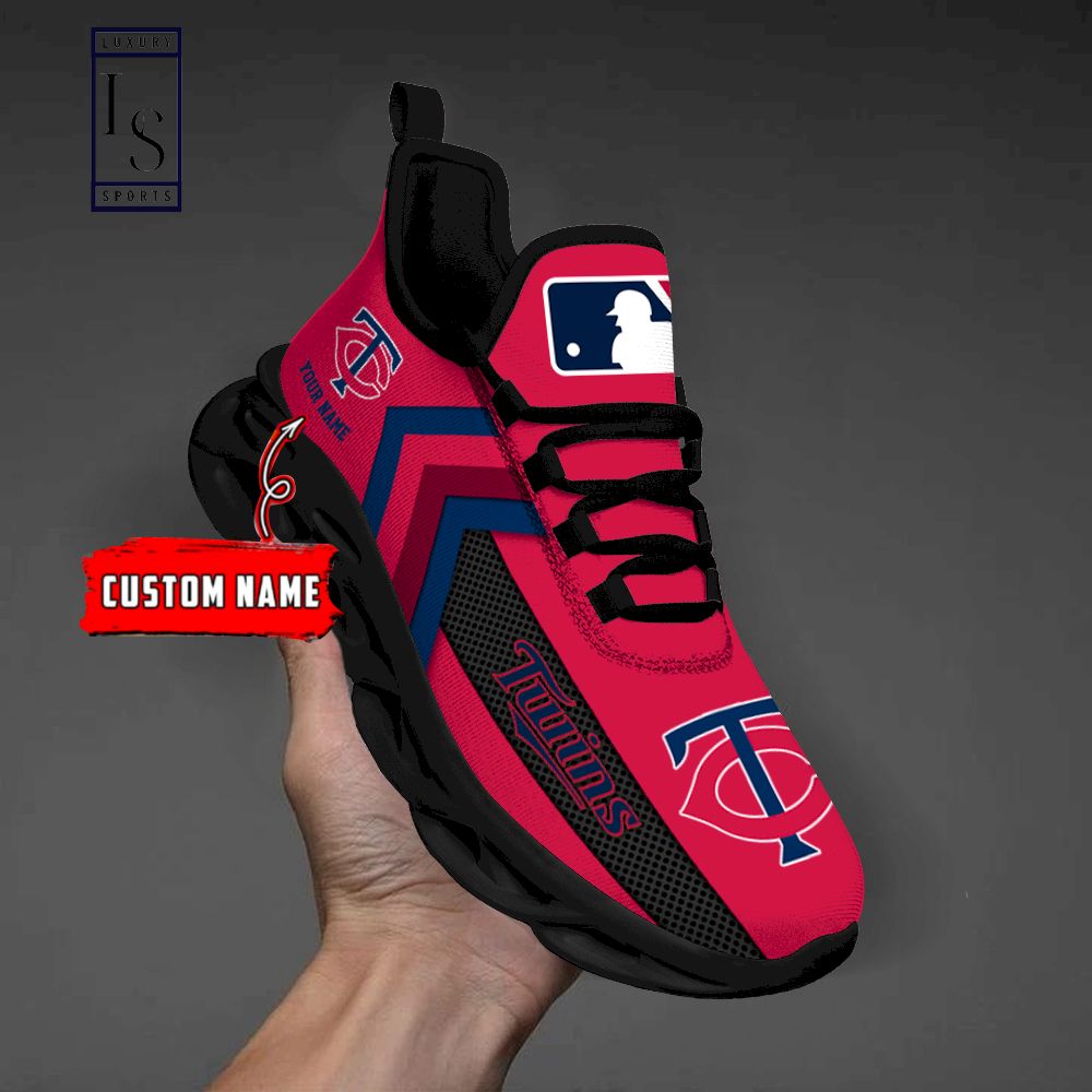 Minnesota Twins Personalized Max Soul Shoes - Famjoys Minnesota Twins Personalized Max Soul Shoes - Famjoys