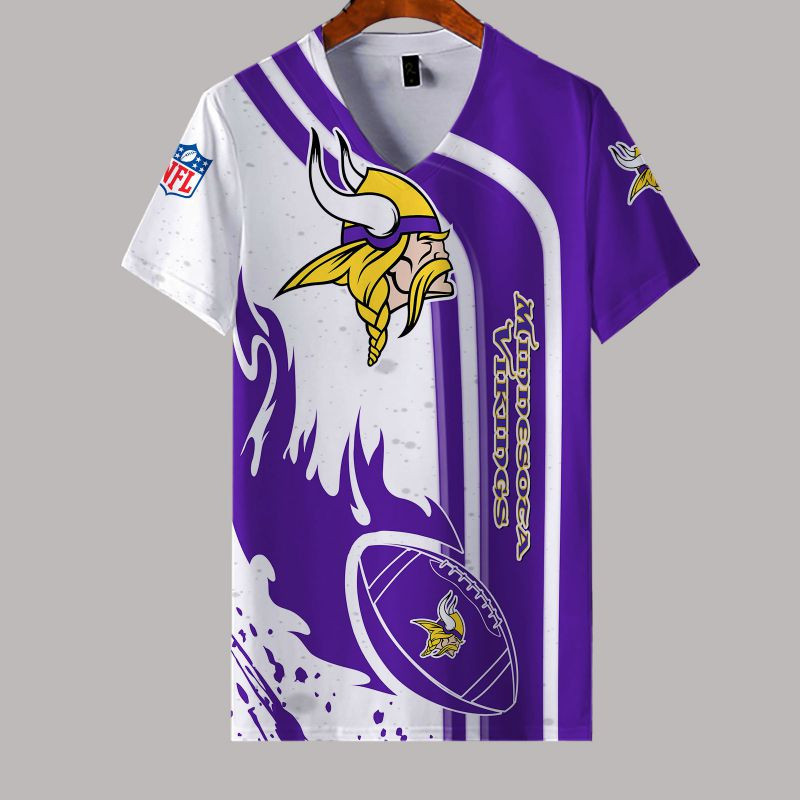 Minnesota Vikings All Over Print Apparel3865 - Famjoys Minnesota Vikings All Over Print Apparel3865 - Famjoys