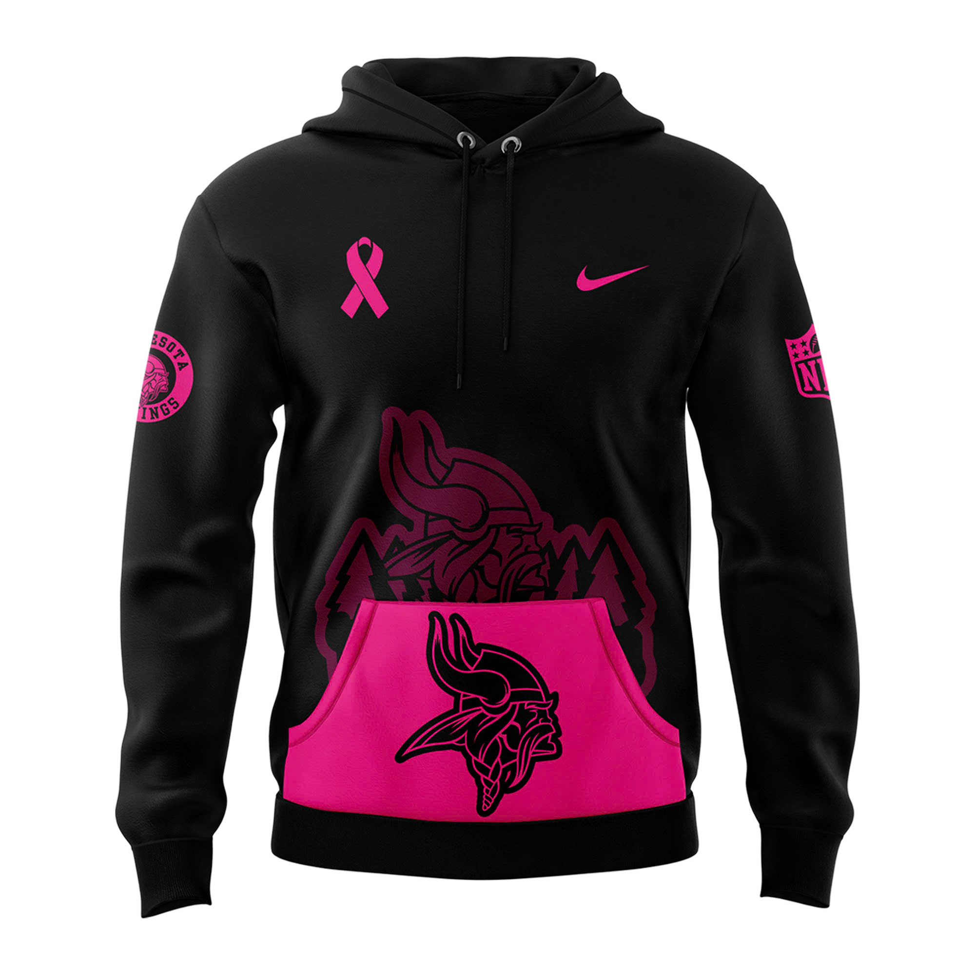 Minnesota Vikings Crucial Catch Club Pullover Hoodie - Famjoys Minnesota Vikings Crucial Catch Club Pullover Hoodie - Famjoys