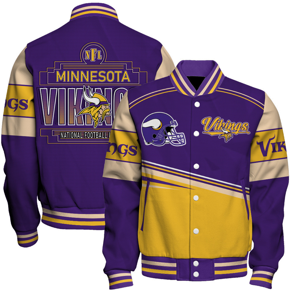 Minnesota Vikings - Dare To Be Different Unisex Varsity Jacket