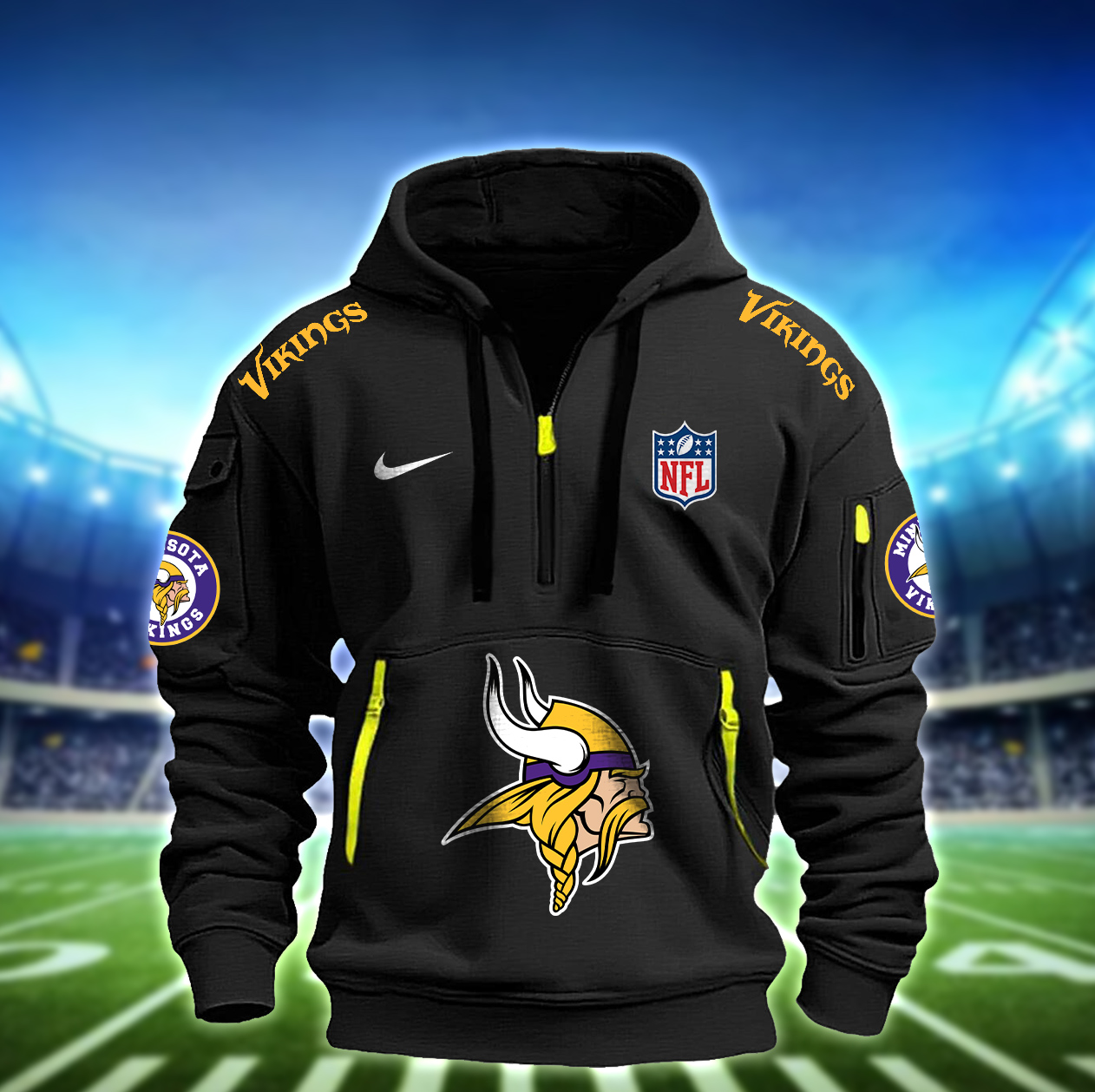 Minnesota Vikings   Hoodie