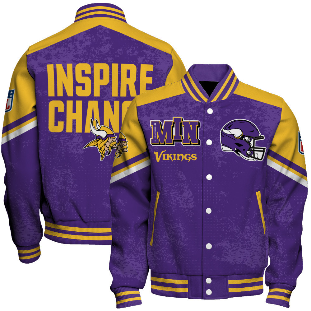 Minnesota Vikings - Immortal Style Unisex Varsity Jacket