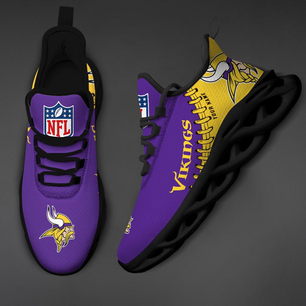 Minnesota Vikings Max Soul Sneaker - Famjoys Minnesota Vikings Max Soul Sneaker - Famjoys