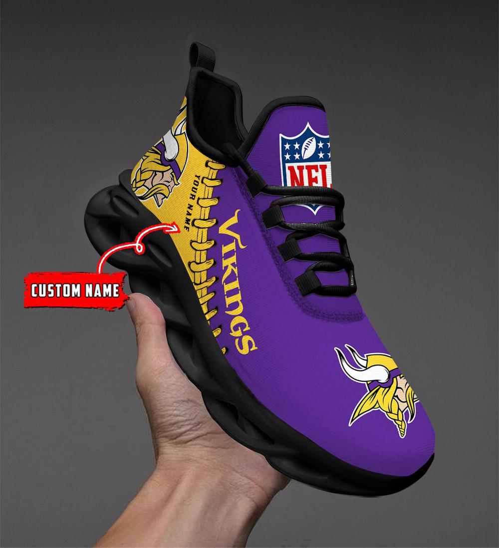 Minnesota Vikings Max Soul Sneaker - Famjoys Minnesota Vikings Max Soul Sneaker - Famjoys