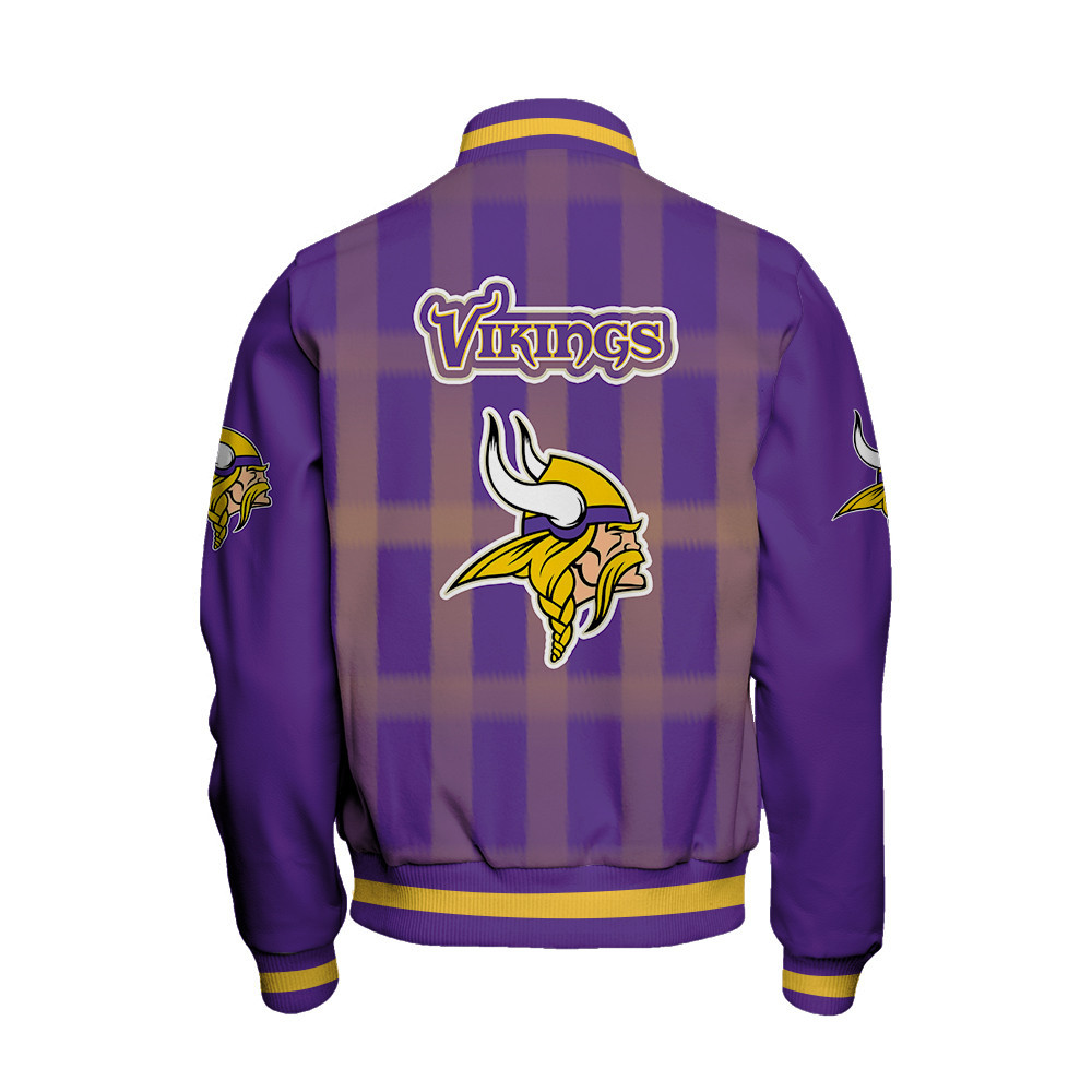 Minnesota Vikings - Unforgettable Memories Unisex Varsity Jacket - Famjoys Minnesota Vikings - Unforgettable Memories Unisex Varsity Jacket - Famjoys