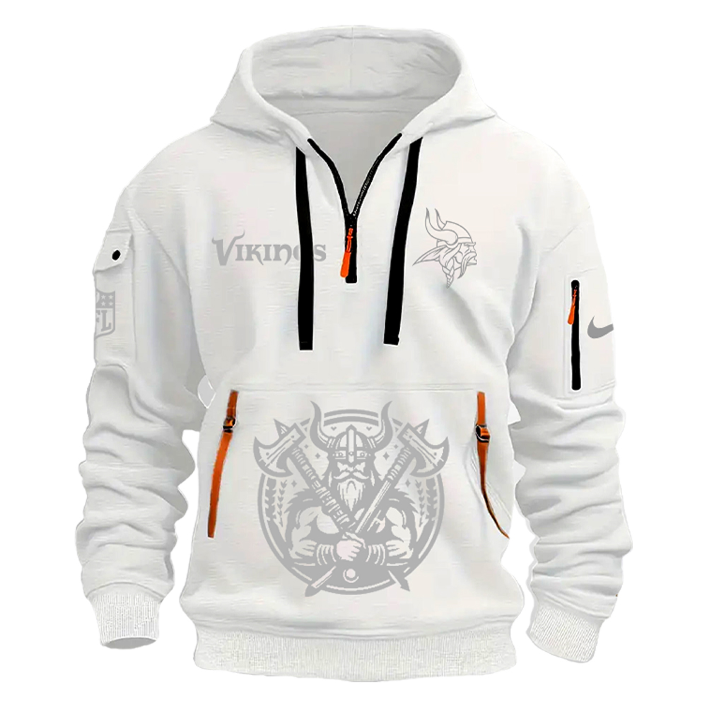 Minnesota Vikings Winter Warrior New Hoodie - Famjoys Minnesota Vikings Winter Warrior New Hoodie - Famjoys