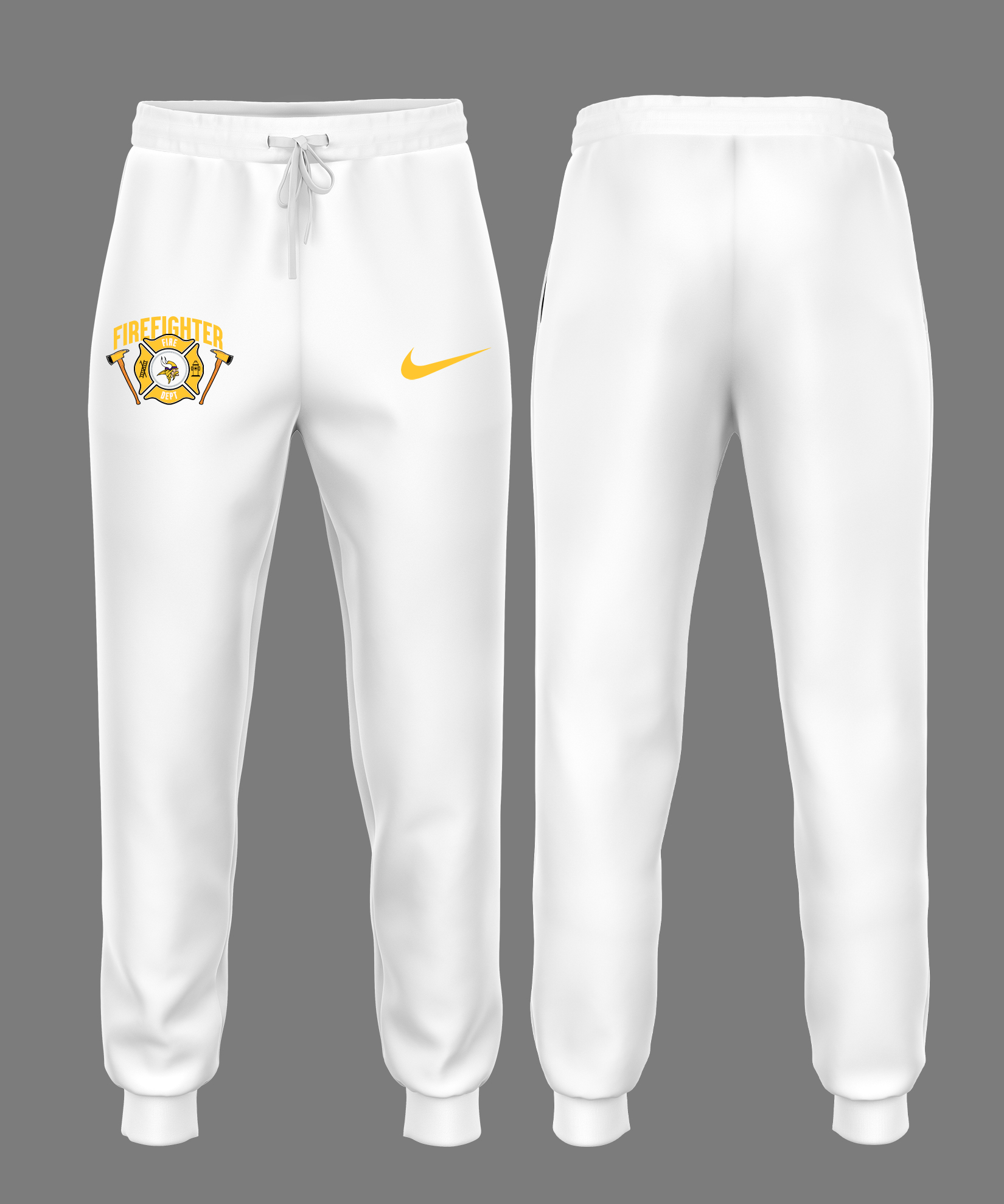 Minnesota Vikings x Firefighter Appreciation Night Premium Pullover Zip Hoodie - Famjoys Minnesota Vikings x Firefighter Appreciation Night Premium Pullover Zip Hoodie - Famjoys