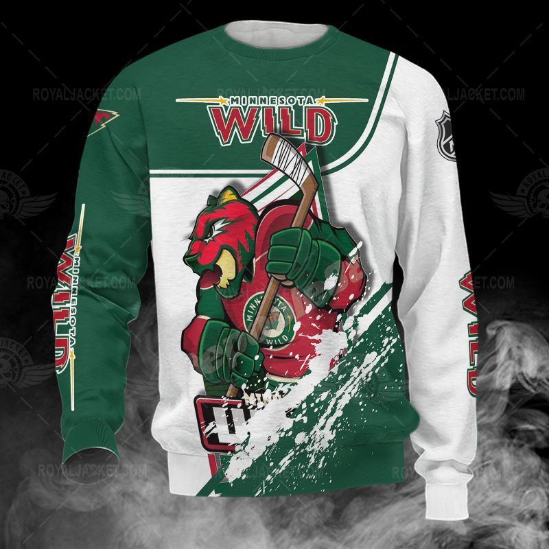 Minnesota Wild All Over Print Caftan3126 - Famjoys Minnesota Wild All Over Print Caftan3126 - Famjoys
