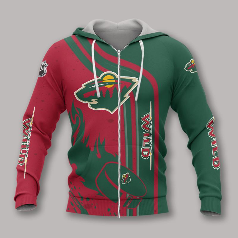 Minnesota Wild All Over Print Caftan3892 - Famjoys Minnesota Wild All Over Print Caftan3892 - Famjoys