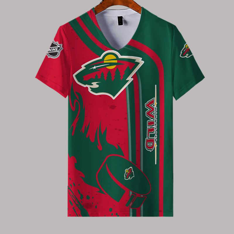Minnesota Wild All Over Print Caftan3892 - Famjoys Minnesota Wild All Over Print Caftan3892 - Famjoys