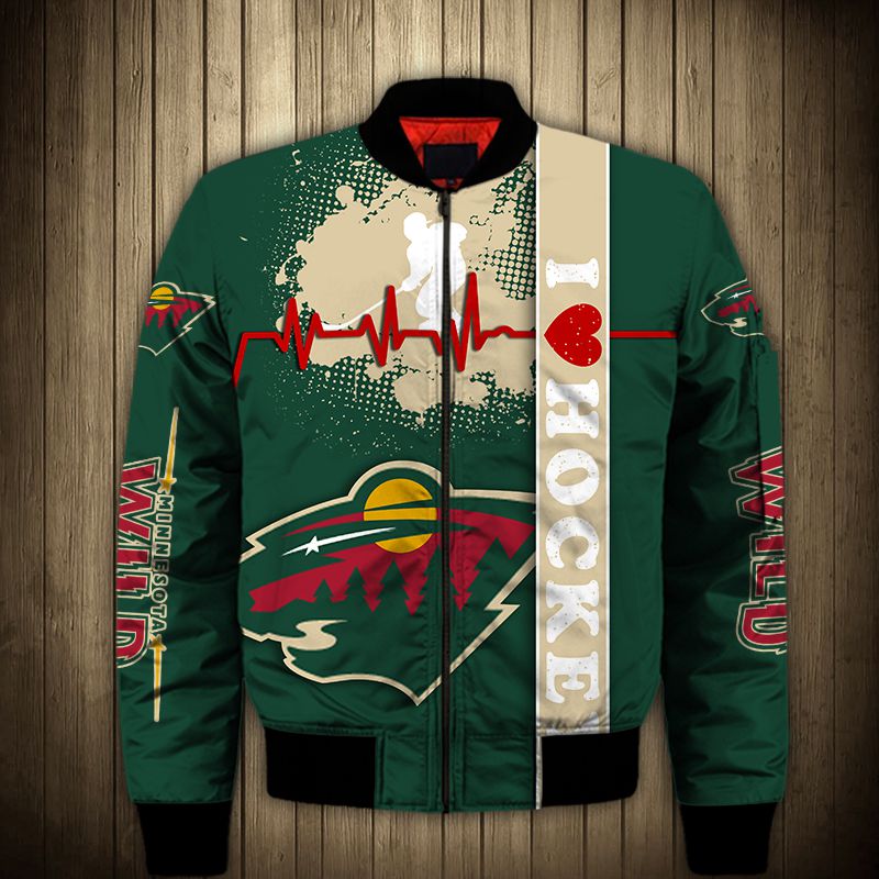 Minnesota Wild Jacket 3D - Famjoys Minnesota Wild Jacket 3D - Famjoys