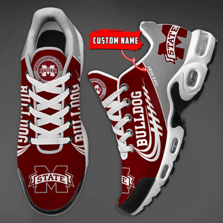 Mississippi State Bulldogs Custom Name TN Shoes DS001 - Famjoys Mississippi State Bulldogs Custom Name TN Shoes DS001 - Famjoys