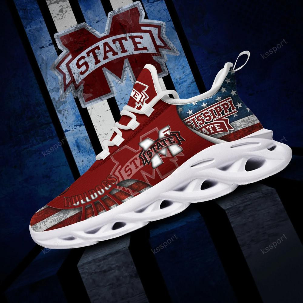 Mississippi State Bulldogs Max Soul Clunky Shoes - Famjoys Mississippi State Bulldogs Max Soul Clunky Shoes - Famjoys