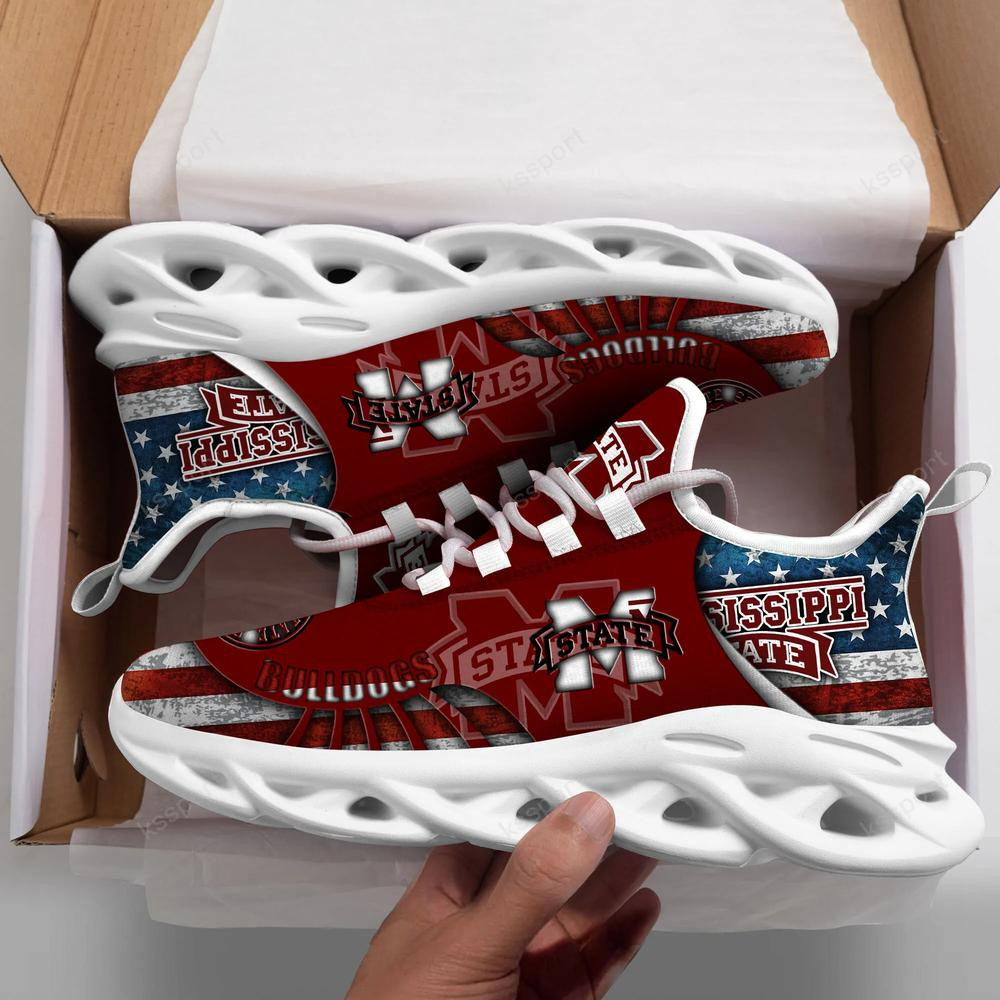Mississippi State Bulldogs Max Soul Clunky Shoes - Famjoys Mississippi State Bulldogs Max Soul Clunky Shoes - Famjoys