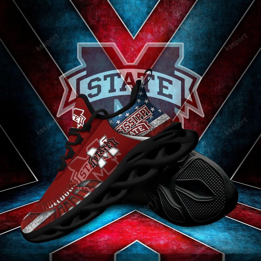 Mississippi State Bulldogs Max Soul Clunky Shoes - Famjoys Mississippi State Bulldogs Max Soul Clunky Shoes - Famjoys