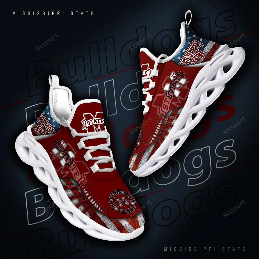 Mississippi State Bulldogs Max Soul Clunky Shoes - Famjoys Mississippi State Bulldogs Max Soul Clunky Shoes - Famjoys