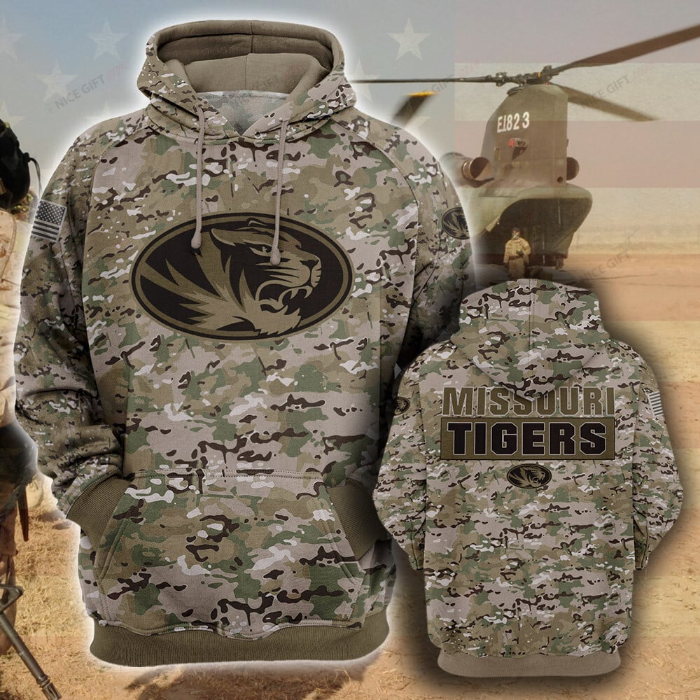 Missouri Tigers Camouflage Hoodie - Famjoys Missouri Tigers Camouflage Hoodie - Famjoys