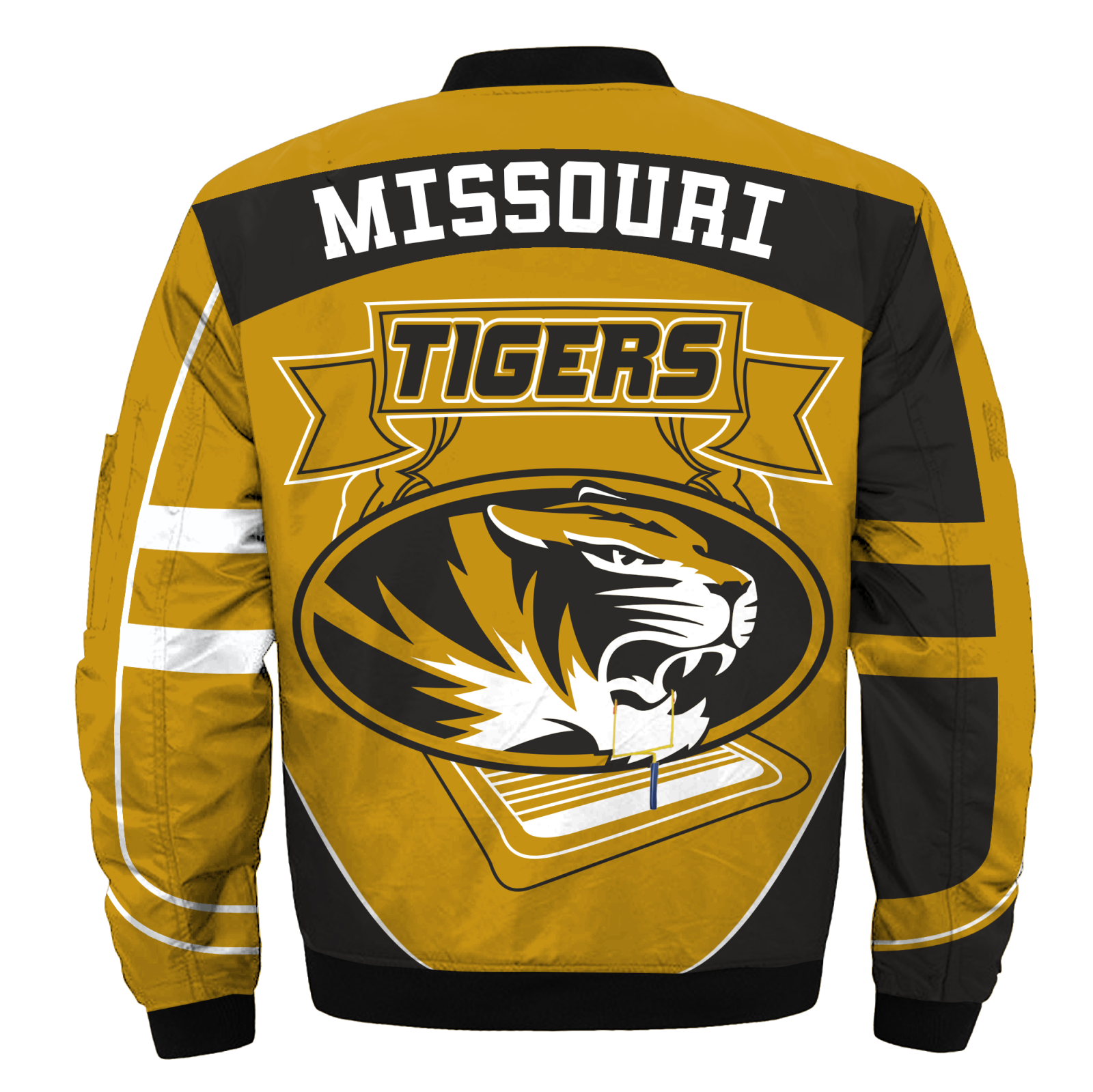 Missouri Tigers Jacket 3D Printed Fire Ball - Famjoys Missouri Tigers Jacket 3D Printed Fire Ball - Famjoys