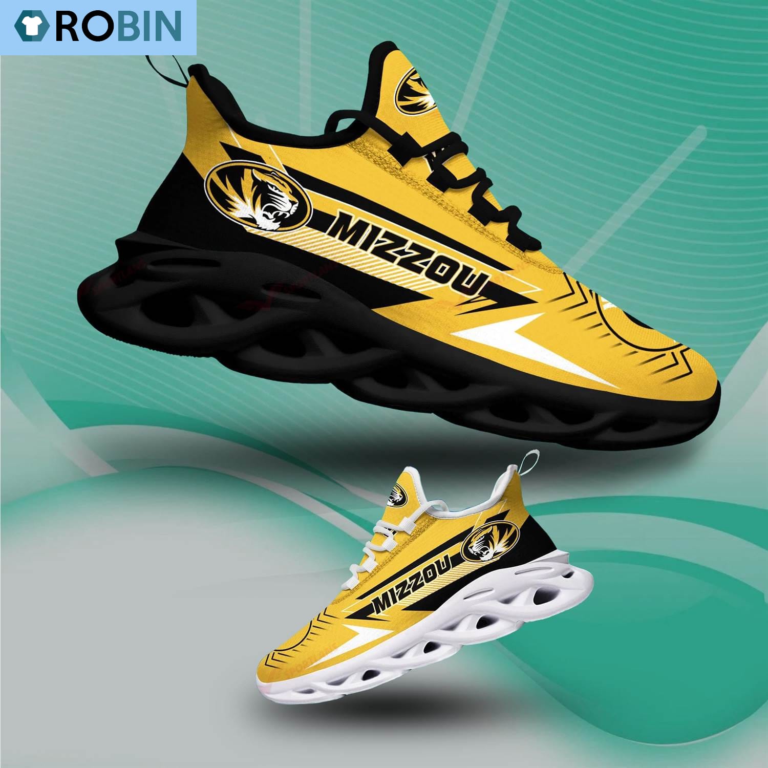 Missouri Tigers Sneakers - Famjoys Missouri Tigers Sneakers - Famjoys