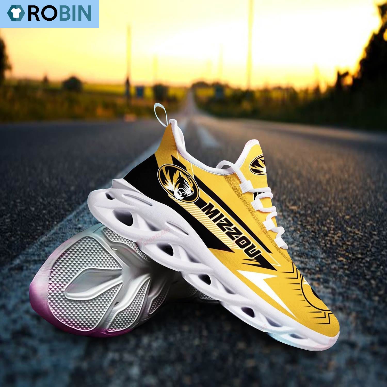 Missouri Tigers Sneakers - Famjoys Missouri Tigers Sneakers - Famjoys