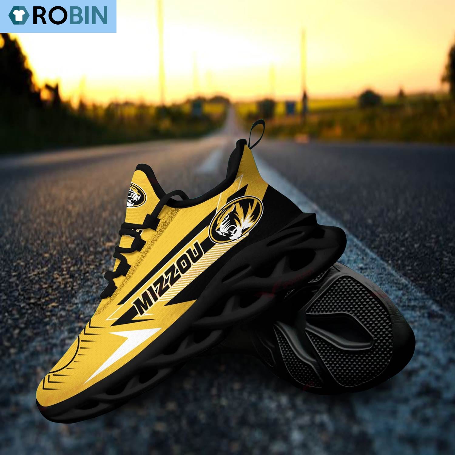 Missouri Tigers Sneakers - Famjoys Missouri Tigers Sneakers - Famjoys