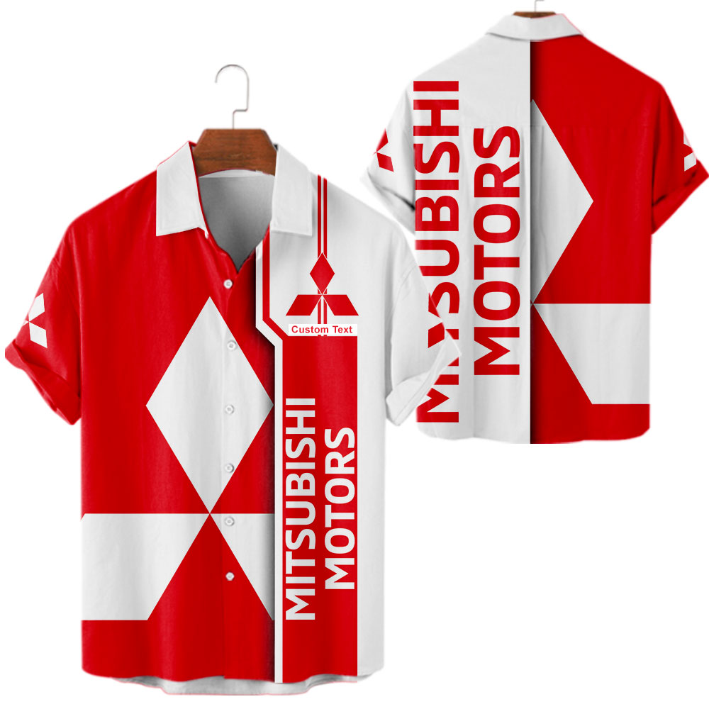 Mitsubishi 3D Apparel Zip Hoodie,Pant,Polo, Button Hawaii Shirt Personalized - Famjoys Mitsubishi 3D Apparel Zip Hoodie,Pant,Polo, Button Hawaii Shirt Personalized - Famjoys
