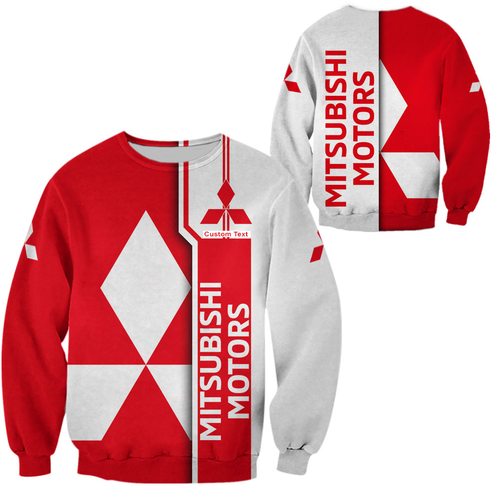 Mitsubishi 3D Apparel Zip Hoodie,Pant,Polo, Button Hawaii Shirt Personalized - Famjoys Mitsubishi 3D Apparel Zip Hoodie,Pant,Polo, Button Hawaii Shirt Personalized - Famjoys