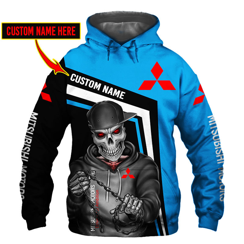 Mitsubishi Skull Tshirt, sweatshirt, Polo, Hawaiian, Hoodie 3D Apparel Full Printing Custom Name - Famjoys Mitsubishi Skull Tshirt, sweatshirt, Polo, Hawaiian, Hoodie 3D Apparel Full Printing Custom Name - Famjoys