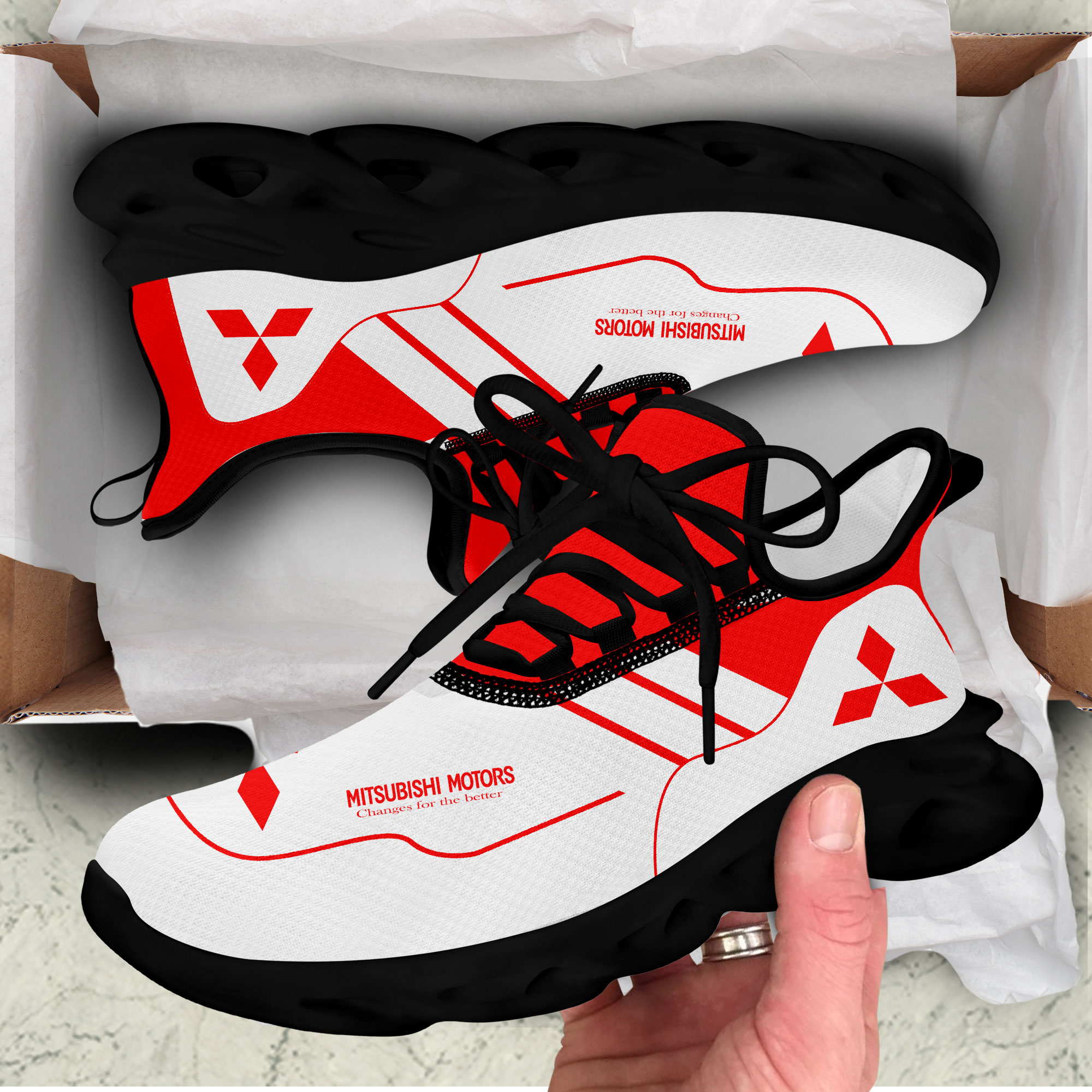 Mitsubishi Sneakers Shoes - Famjoys Mitsubishi Sneakers Shoes - Famjoys