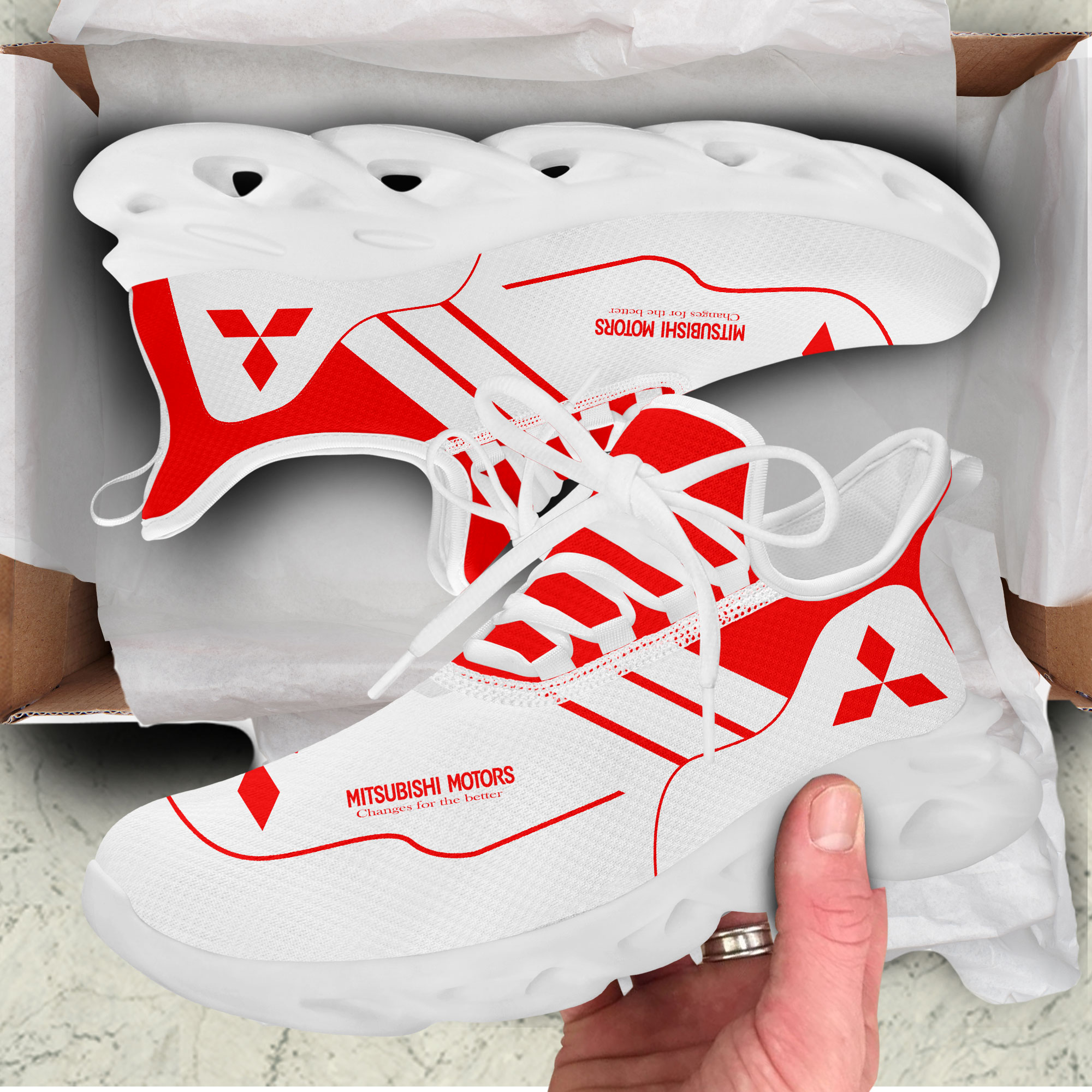 Mitsubishi Sneakers Shoes - Famjoys Mitsubishi Sneakers Shoes - Famjoys
